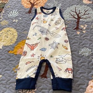 Monica & Andy racer back romper